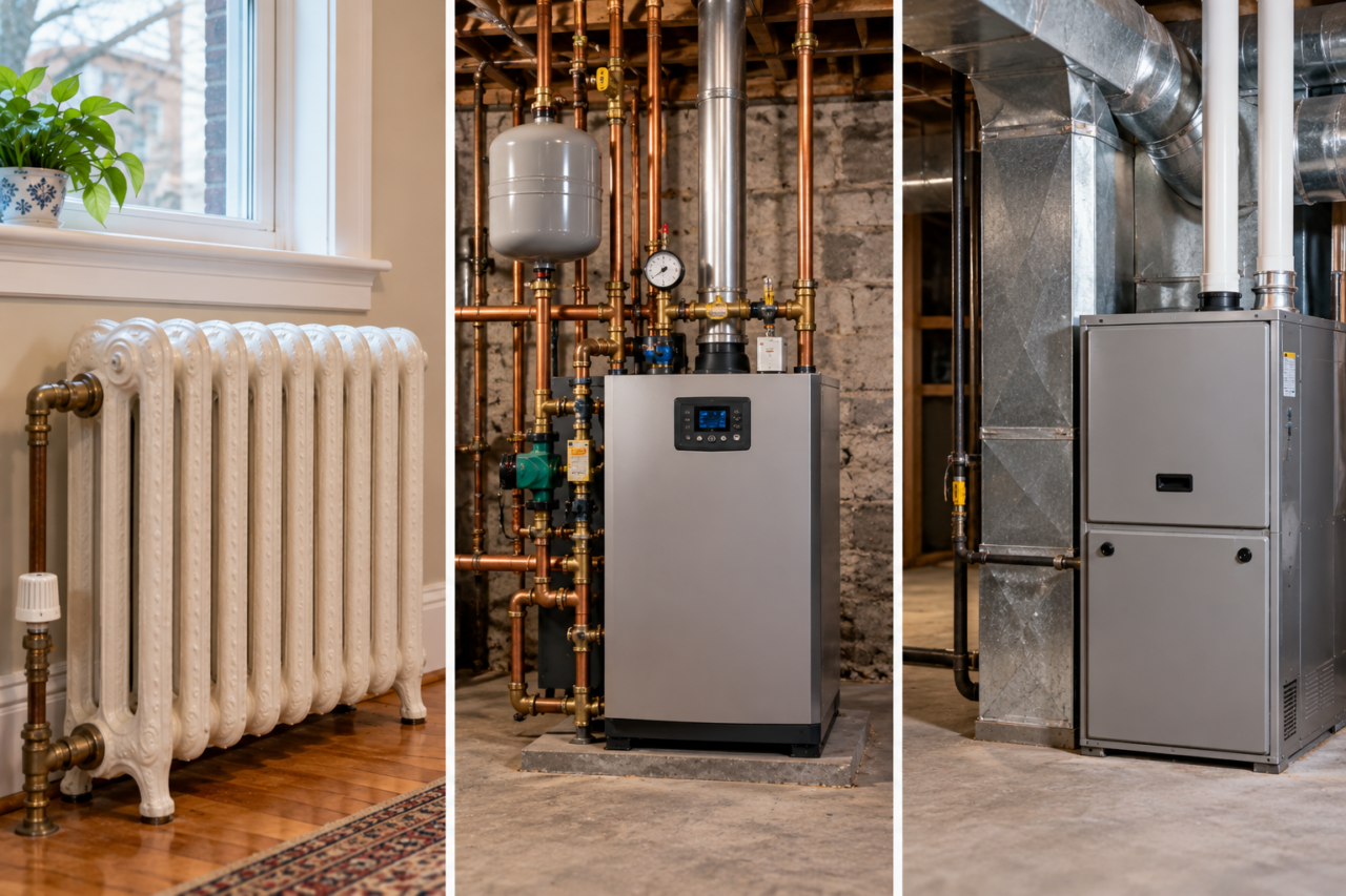 Radiators, Boiler or Furnace What Heating System Did You Actually Inherit